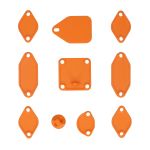 Engine sealing cap set (10-pieces) - Type1 (Dual port)